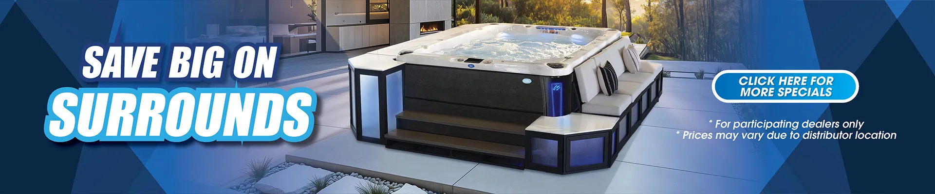 Calspas hot tub being used in a family setting - Longmont