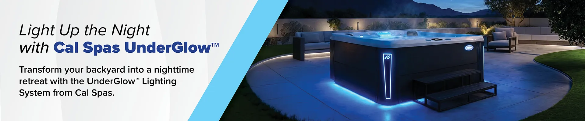 Calspas hot tub being used in a family setting - Longmont